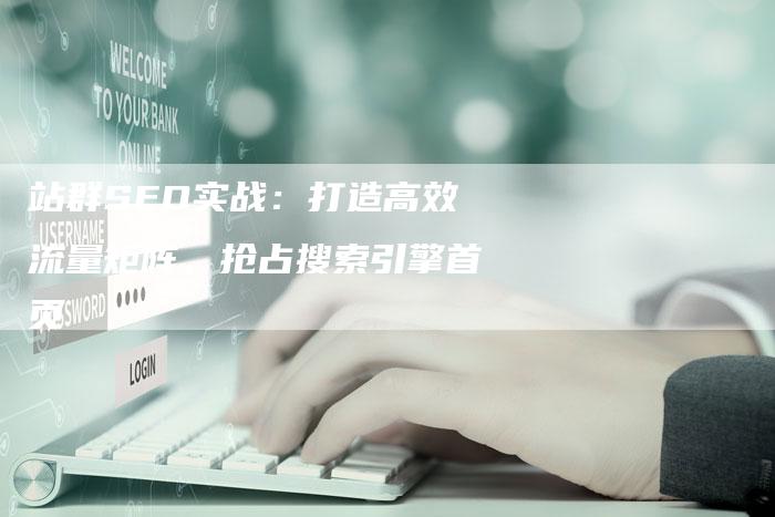 站群SEO实战：打造高效流量矩阵，抢占搜索引擎首页