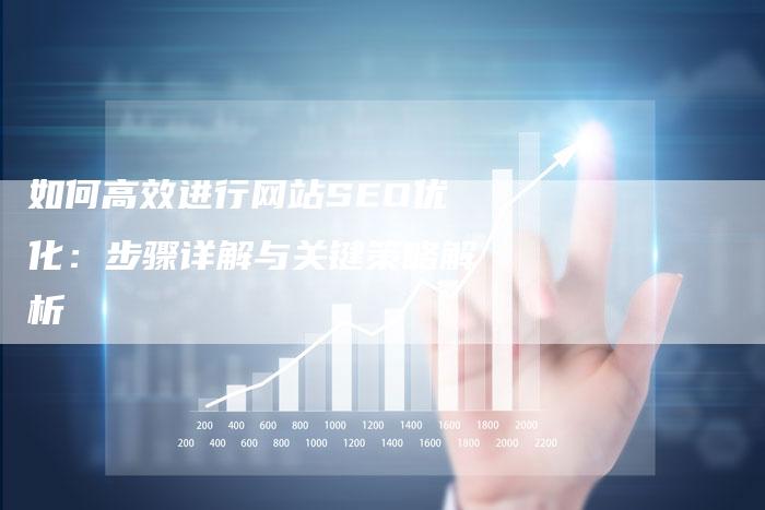 如何高效进行网站SEO优化:步骤详解与关键策略解析