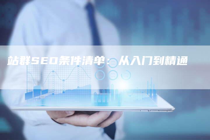 站群SEO条件清单：从入门到精通