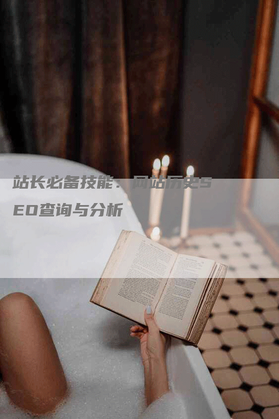 站长必备技能：网站历史SEO查询与分析