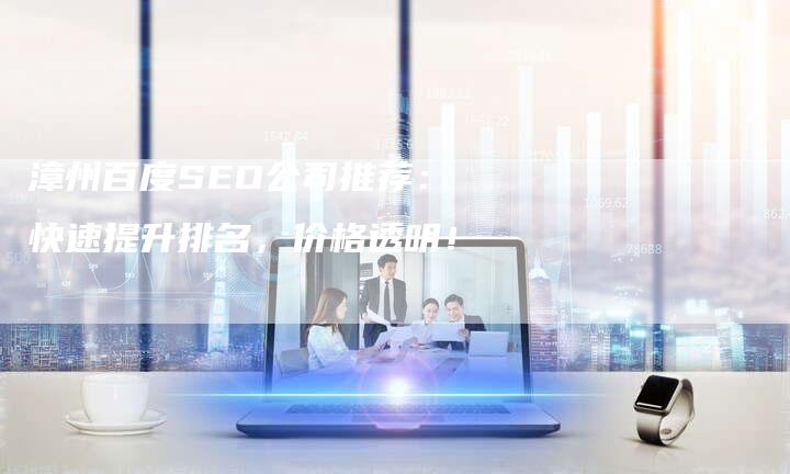 漳州百度SEO公司推荐：快速提升排名，价格透明！