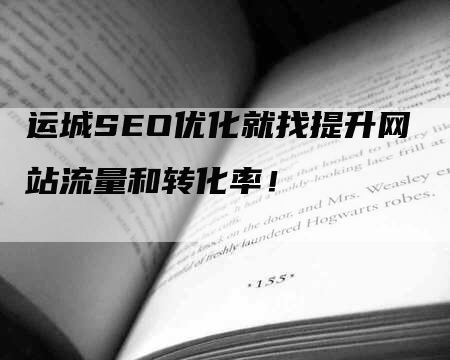 运城SEO优化就找提升网站流量和转化率！