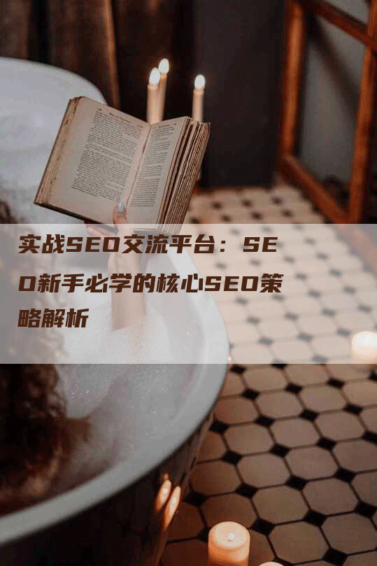 实战SEO交流平台：SEO新手必学的核心SEO策略解析