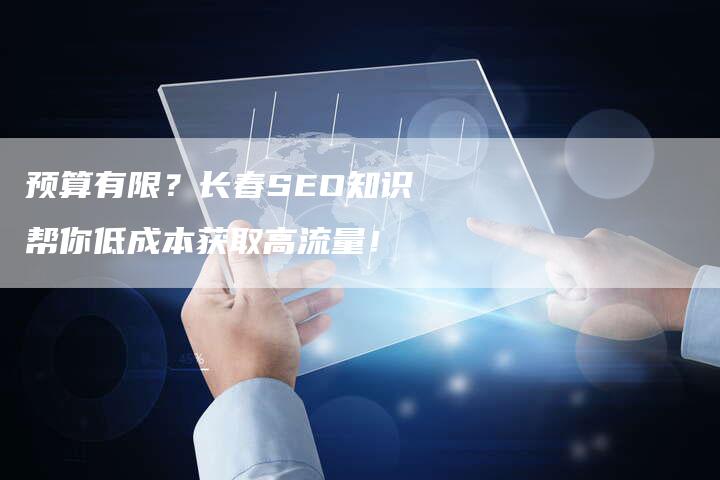 预算有限？长春SEO知识帮你低成本获取高流量！