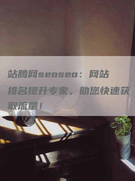 站腾网seoseo：网站排名提升专家，助您快速获取流量！