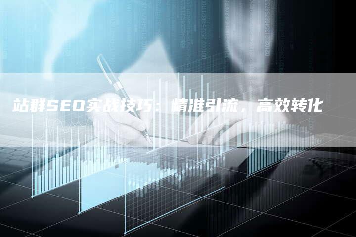 站群SEO实战技巧：精准引流，高效转化