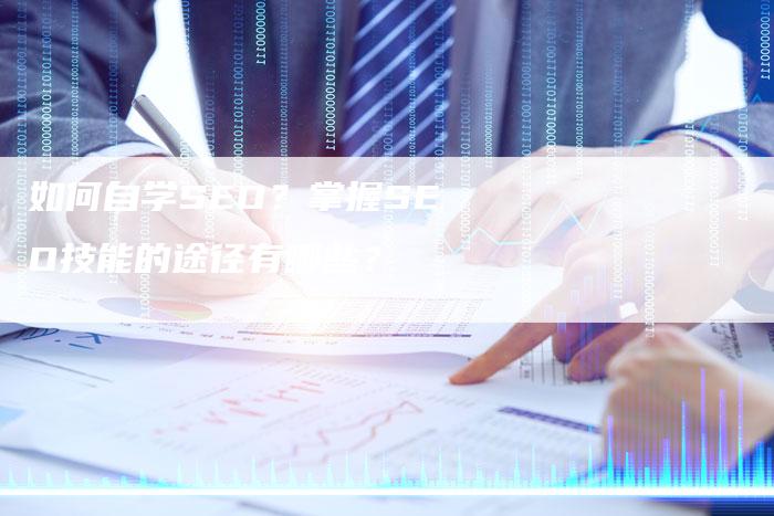如何自学SEO？掌握SEO技能的途径有哪些？