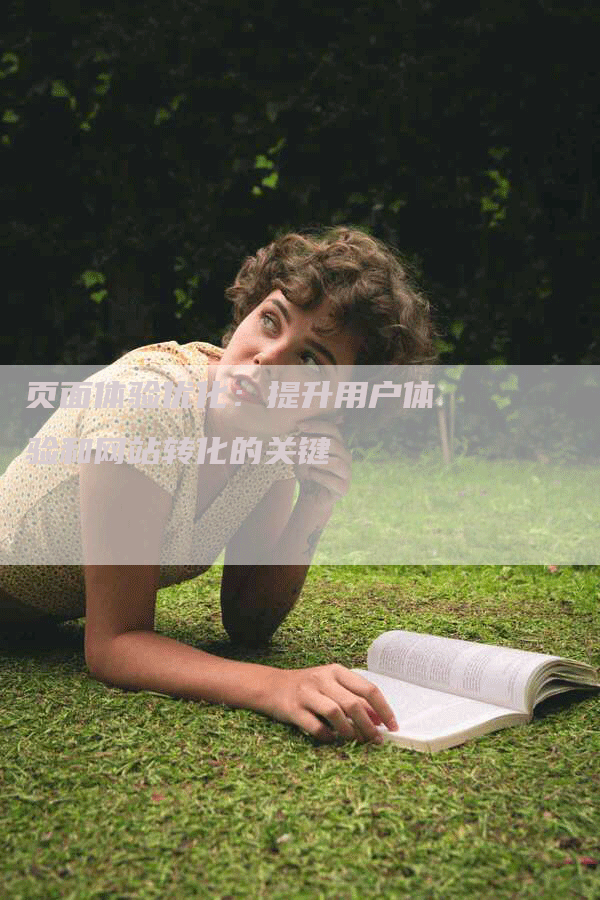 页面体验优化：提升用户体验和网站转化的关键