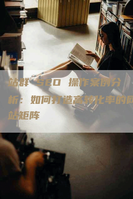 站群 SEO 操作案例分析：如何打造高转化率的网站矩阵