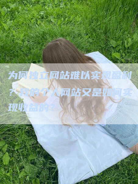 为何独立网站难以实现盈利？我的个人网站又是如何实现收益的？